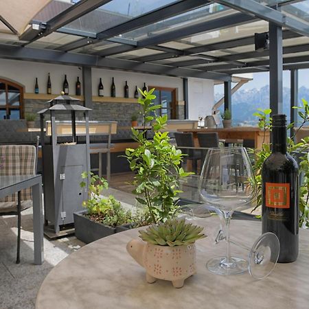 Hotel Und Alpen Apartments Mit Sauna - Buerglhoeh Бишофсхофен Экстерьер фото