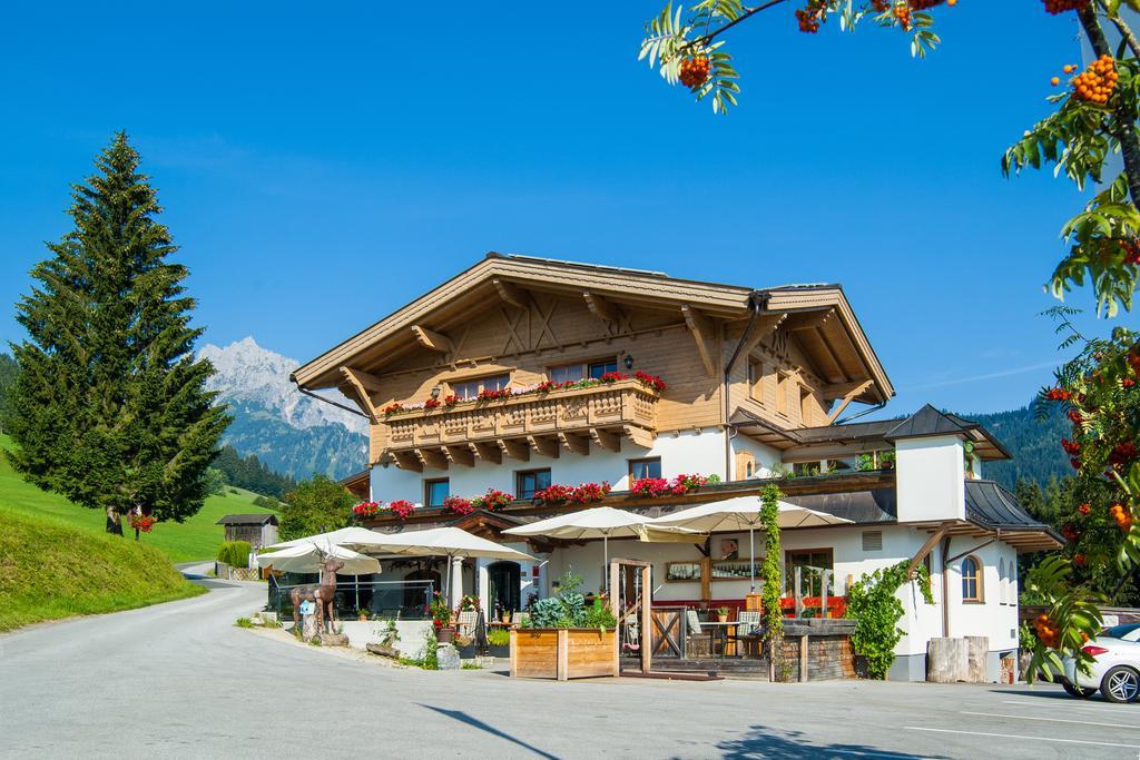 Hotel Und Alpen Apartments Mit Sauna - Buerglhoeh Бишофсхофен Экстерьер фото