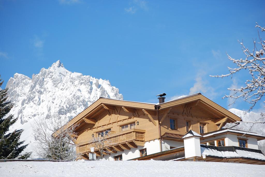 Hotel Und Alpen Apartments Mit Sauna - Buerglhoeh Бишофсхофен Экстерьер фото